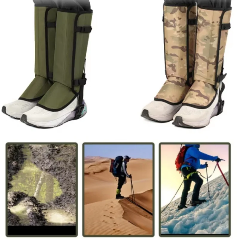 2 шт. водонепроницаемые гетры для ног, устойчивые к разрыву, регулируемый шнурок, быстрое включение-выключение для пеших прогулок, катания на лыжах, кемпинга, защиты от вездеходов
2 шт. водонепроницаемые гетры для ног, устойчивые к разрыву, регулируемый шнурок, быстрое включение-выключение для пеших прогулок, катания на лыжах, кемпинга, защиты от вездеходов