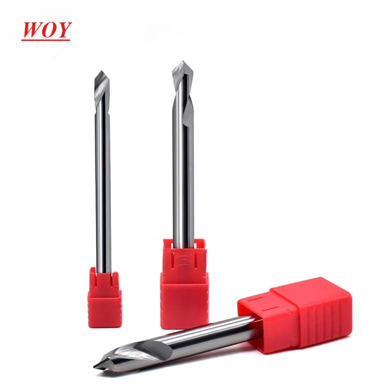 WOY Milling Cutter Alloy Coating Tungsten Steel Tool By Aluminum Cnc Maching 1 Blade Spot Drills Top Chamfered Milling Cutter
WOY Milling Cutter Alloy Coating Tungsten Steel Tool By Aluminum Cnc Maching 1 Blade Spot Drills Top Chamfered Milling Cutter