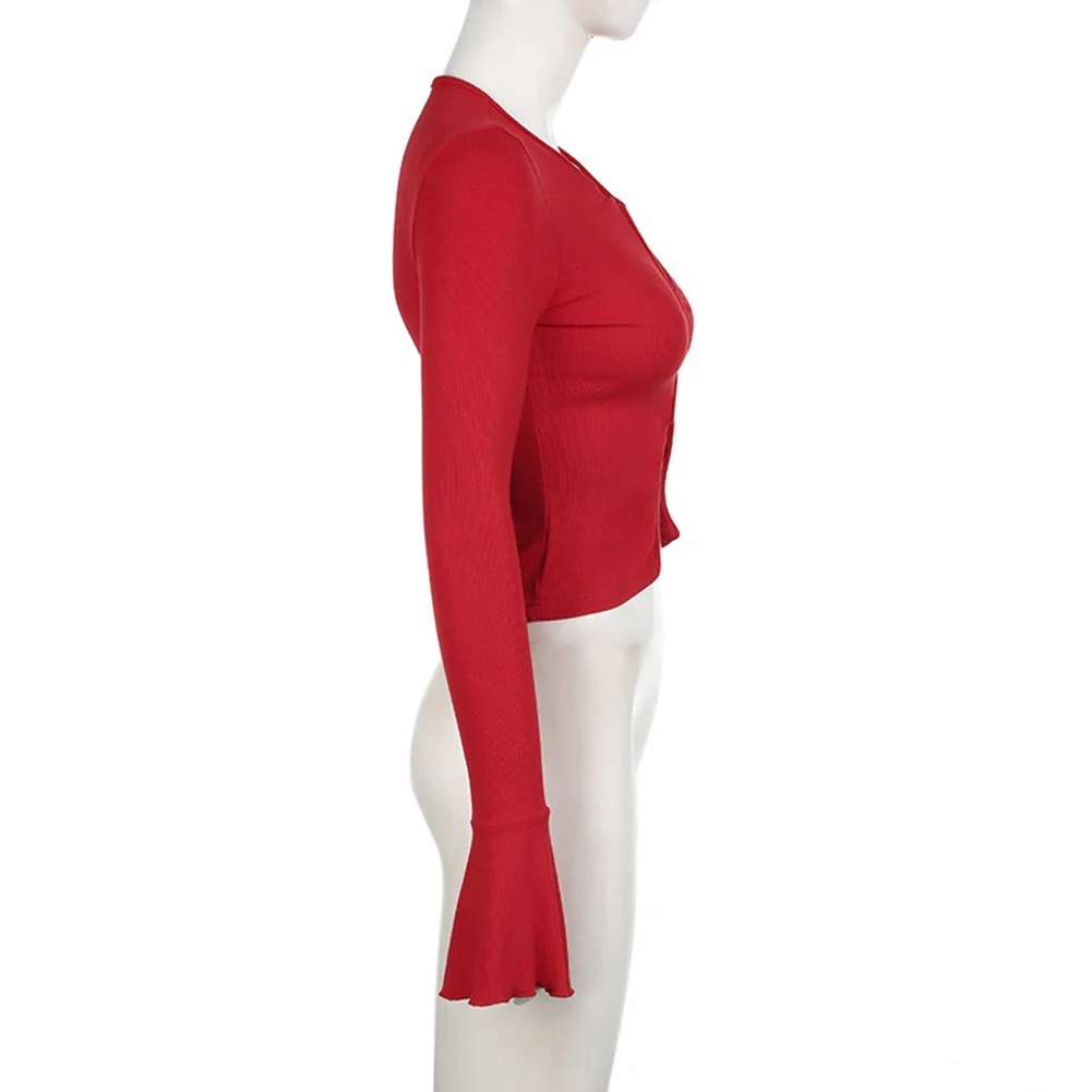 Casual Sexy Shirt Hollow Out T Shirt Moderate Elastic Regular Length Round Neck Solid Color Applicable For Female
Casual Sexy Shirt Hollow Out T Shirt Moderate Elastic Regular Length Round Neck Solid Color Applicable For Female