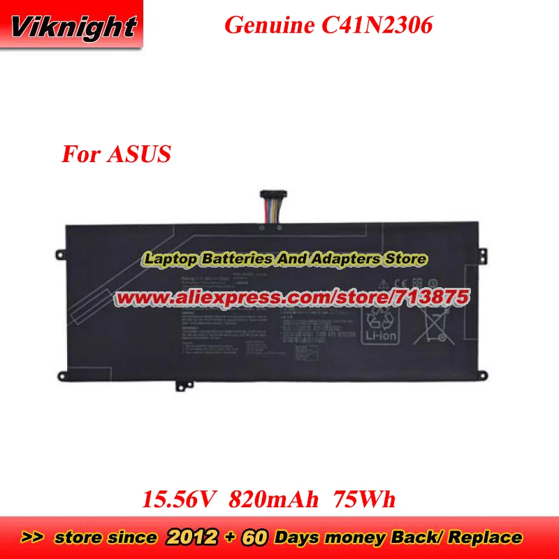 Новый оригинальный аккумулятор C41N2306 для ASUS Vivobook S 14 15 16 OLED S5506MA S5606MA M5506NA M5506UA M5606UA Zenbook Duo OLED UX8406MA 
Новый оригинальный аккумулятор C41N2306 для ASUS Vivobook S 14 15 16 OLED S5506MA S5606MA M5506NA M5506UA M5606UA Zenbook Duo OLED UX8406MA