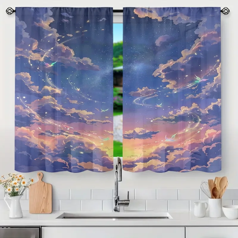 Aesthetic Nebula Sky Curtains Galaxy Dreamy Cloud Starry Window Panels Room Decor Drapery Window Treatment
Aesthetic Nebula Sky Curtains Galaxy Dreamy Cloud Starry Window Panels Room Decor Drapery Window Treatment