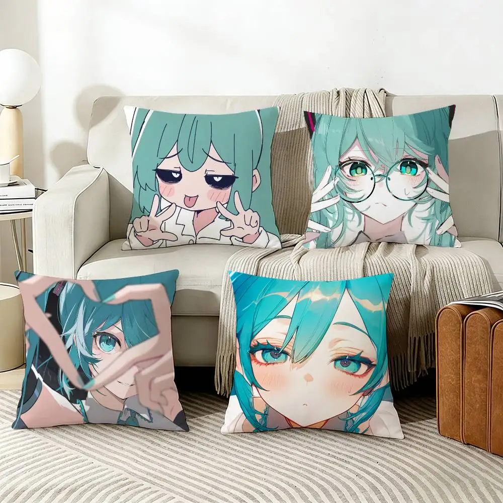 Anime M-MIKU Various Sizes Square Pillow Case For Car Home Bedchamber Decor
Anime M-MIKU Various Sizes Square Pillow Case For Car Home Bedchamber Decor