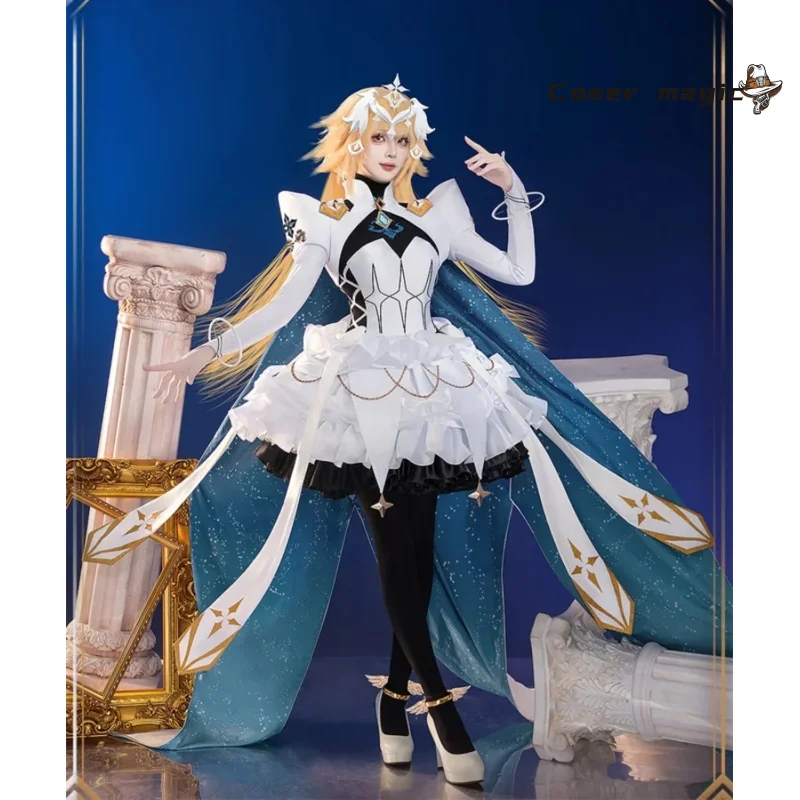 FGO Cosplay Fate/Grand Order Joan of Arc Cosplay Costume angel Jeanne d'Arc stage 3 Dress Halloween Costumes wome
FGO Cosplay Fate/Grand Order Joan of Arc Cosplay Costume angel Jeanne d'Arc stage 3 Dress Halloween Costumes wome