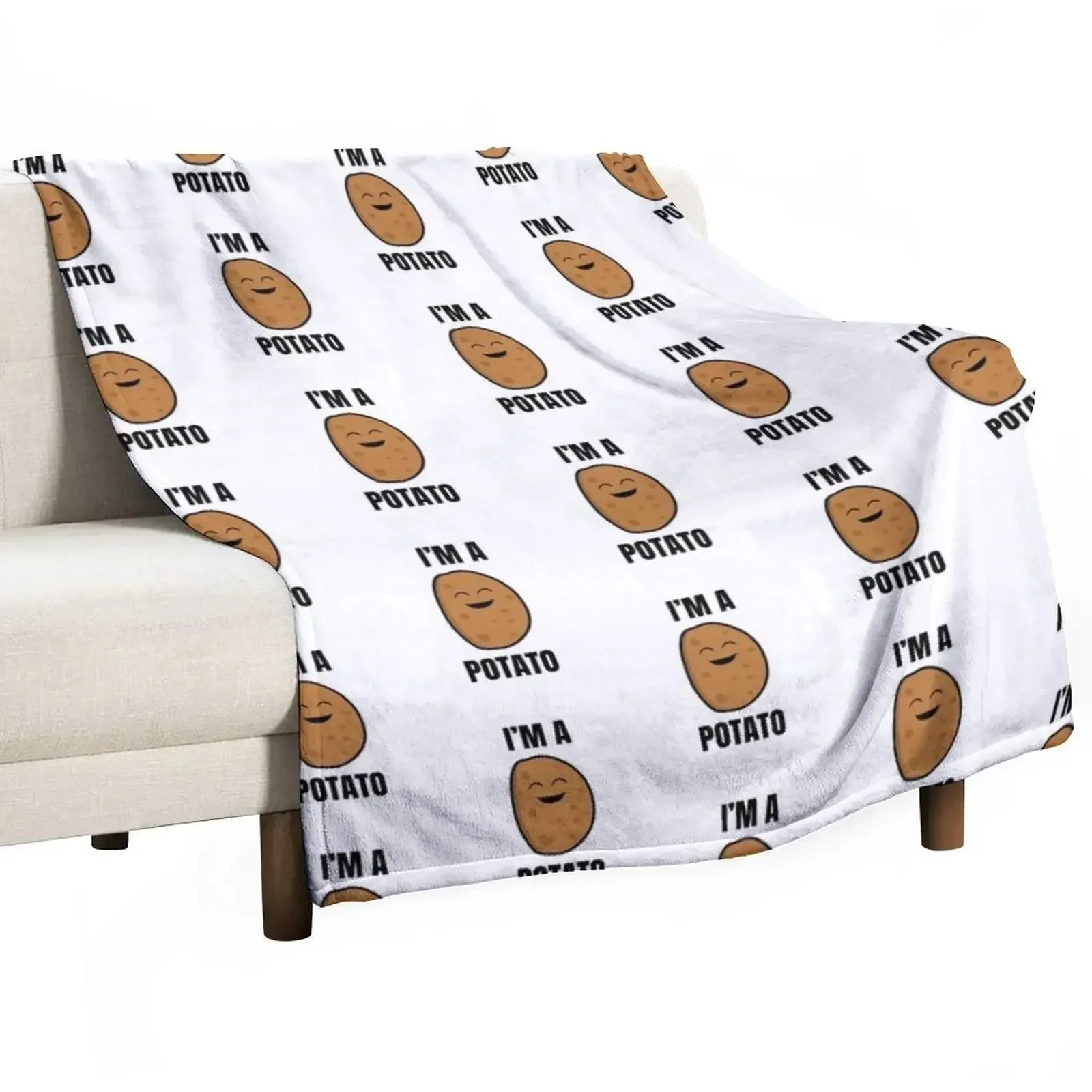 I'm a Potato - Funny Potato gift Throw Blanket Cozy Microfiber Throw Blanket for Home Bedroom
I'm a Potato - Funny Potato gift Throw Blanket Cozy Microfiber Throw Blanket for Home Bedroom