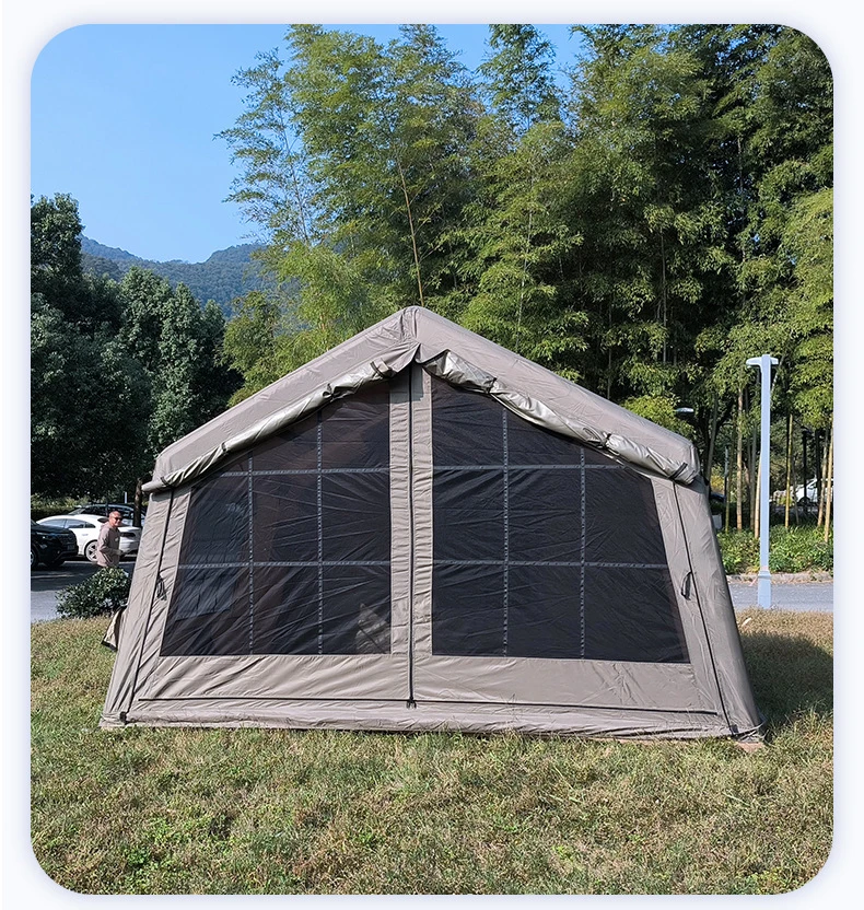 Koala 5 Khaki Inflatable Tent for 2-6 People Straight Bracing Type One Bedroom Oxford Fabric for Hiking
Koala 5 Khaki Inflatable Tent for 2-6 People Straight Bracing Type One Bedroom Oxford Fabric for Hiking