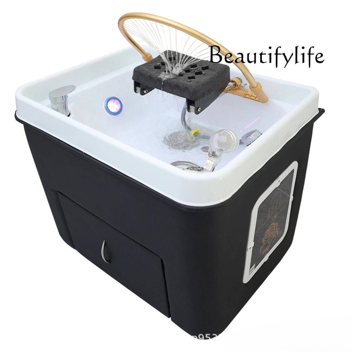 Removable shampoo machine Shampoo basin matching massage bed Household fumigation water circulation head treatment machine
Removable shampoo machine Shampoo basin matching massage bed Household fumigation water circulation head treatment machine