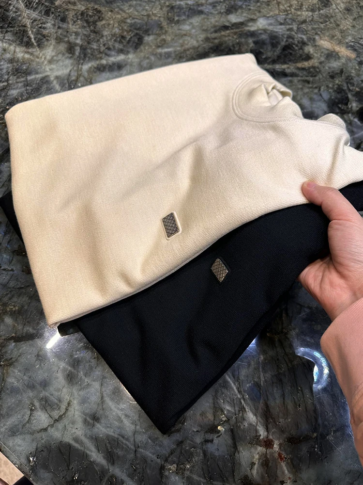 Удобная роскошная мужская длинная футболка из смесовой шерсти, приталенная, с защитой от сминания, теплая, модная, городская, круглая горловина, однотонная
Удобная роскошная мужская длинная футболка из смесовой шерсти, приталенная, с защитой от сминания, теплая, модная, городская, круглая горловина, однотонная