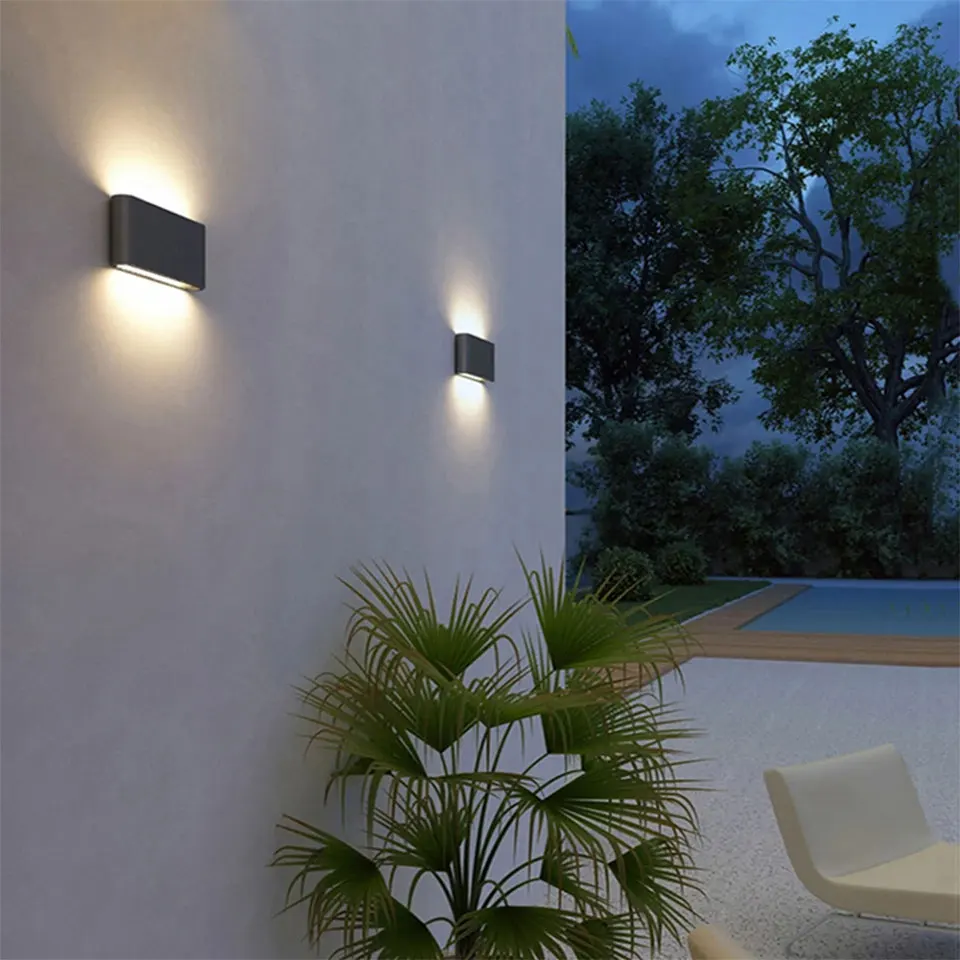 Outdoor Aluminum Wall Light 6W/12W IP65 Waterproof Up Down LED Lamp for Garden Porch Patio Villa Wall
Outdoor Aluminum Wall Light 6W/12W IP65 Waterproof Up Down LED Lamp for Garden Porch Patio Villa Wall