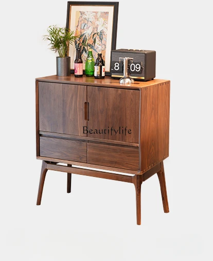 North American black walnut solid wood bedside table storage cabinet multi-functional simple Nordic modern
North American black walnut solid wood bedside table storage cabinet multi-functional simple Nordic modern
