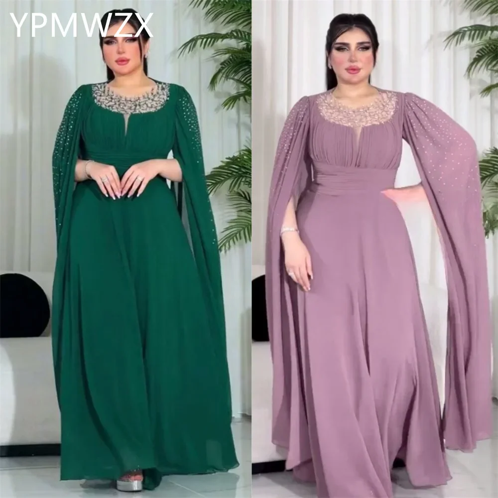 Customized Prom Gown Formal Women Party Occasion YPMWZX Jewel A-line Floor Length Skirts Bespoke Dresses Evening Dress
Customized Prom Gown Formal Women Party Occasion YPMWZX Jewel A-line Floor Length Skirts Bespoke Dresses Evening Dress