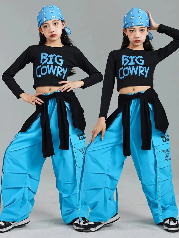 Kpop Girls Hip Hop Clothes Jazz Dance Costume Kids Long Sleeves Competition Clothing Street Dance Outfit Crop Tops Pants BL14391
Kpop Girls Hip Hop Clothes Jazz Dance Costume Kids Long Sleeves Competition Clothing Street Dance Outfit Crop Tops Pants BL14391