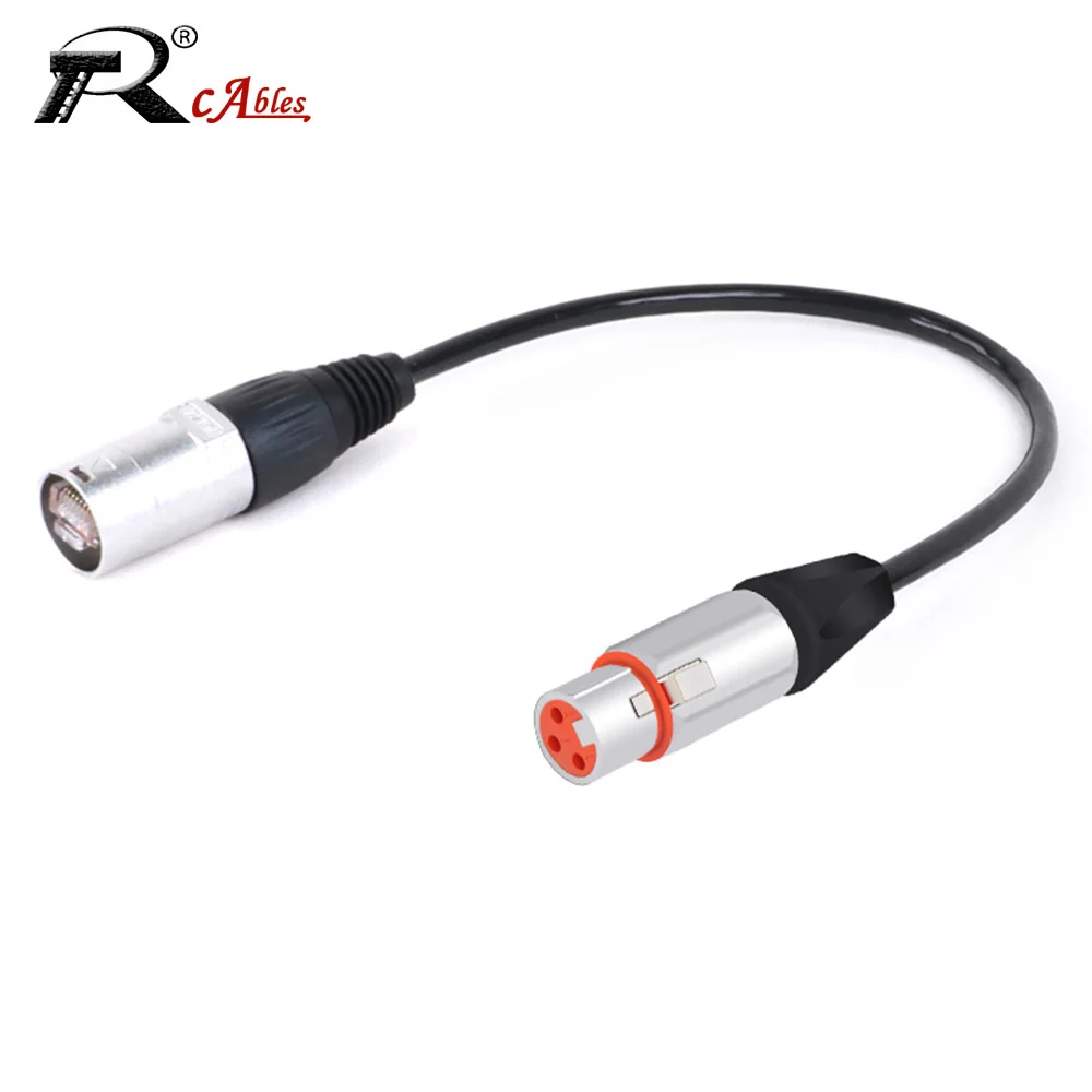 3Pin XLR to RJ45 Adapter,XLR Female to RJ45 CAT5/5E Indoor&Outdoor Network Adapter Extension Ethernet Cable for Microphone Amp
3Pin XLR to RJ45 Adapter,XLR Female to RJ45 CAT5/5E Indoor&Outdoor Network Adapter Extension Ethernet Cable for Microphone Amp
