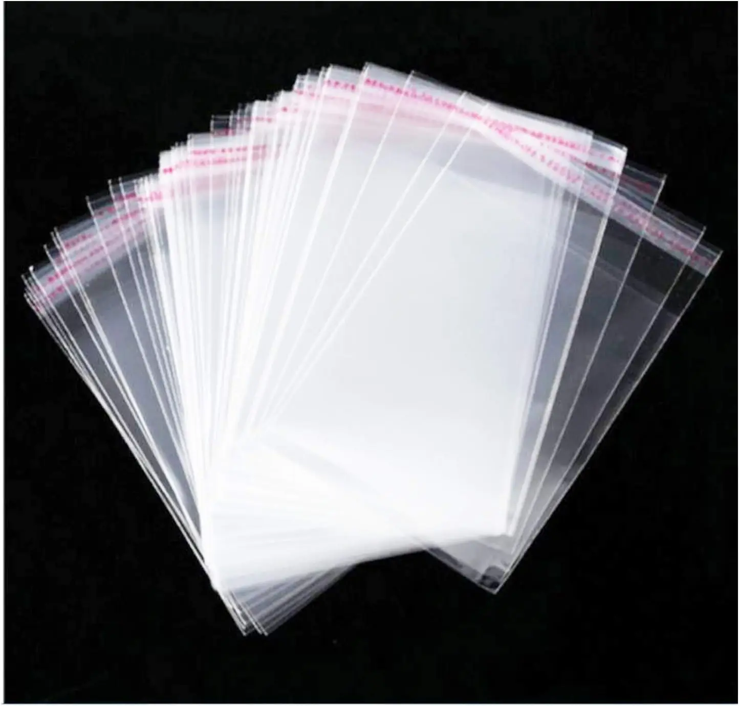 Self Sealing Cellophane Bags 3x4 Inches Clear Resealable 100 Pcs with Adhesive Strip for Snacks, Candy, Cookies, Jewelry
Self Sealing Cellophane Bags 3x4 Inches Clear Resealable 100 Pcs with Adhesive Strip for Snacks, Candy, Cookies, Jewelry
