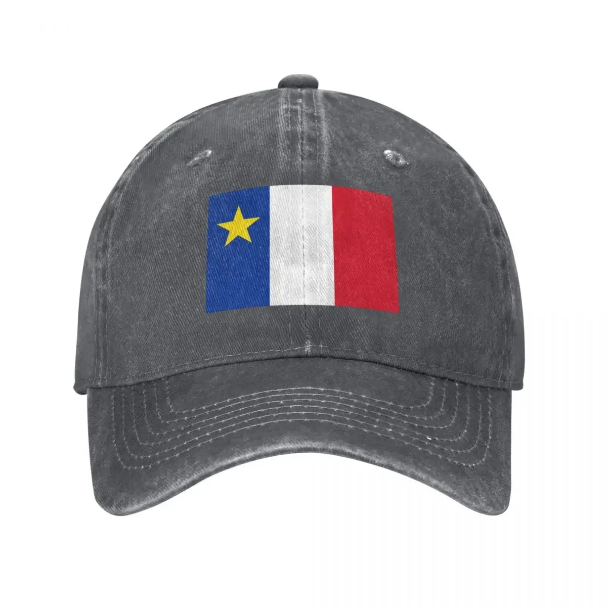 Acadie Acadia Flag blue white red North American New Brunswick Acadian French Canada HD Baseball Cap Luxury Hat Female Men's
Acadie Acadia Flag blue white red North American New Brunswick Acadian French Canada HD Baseball Cap Luxury Hat Female Men's