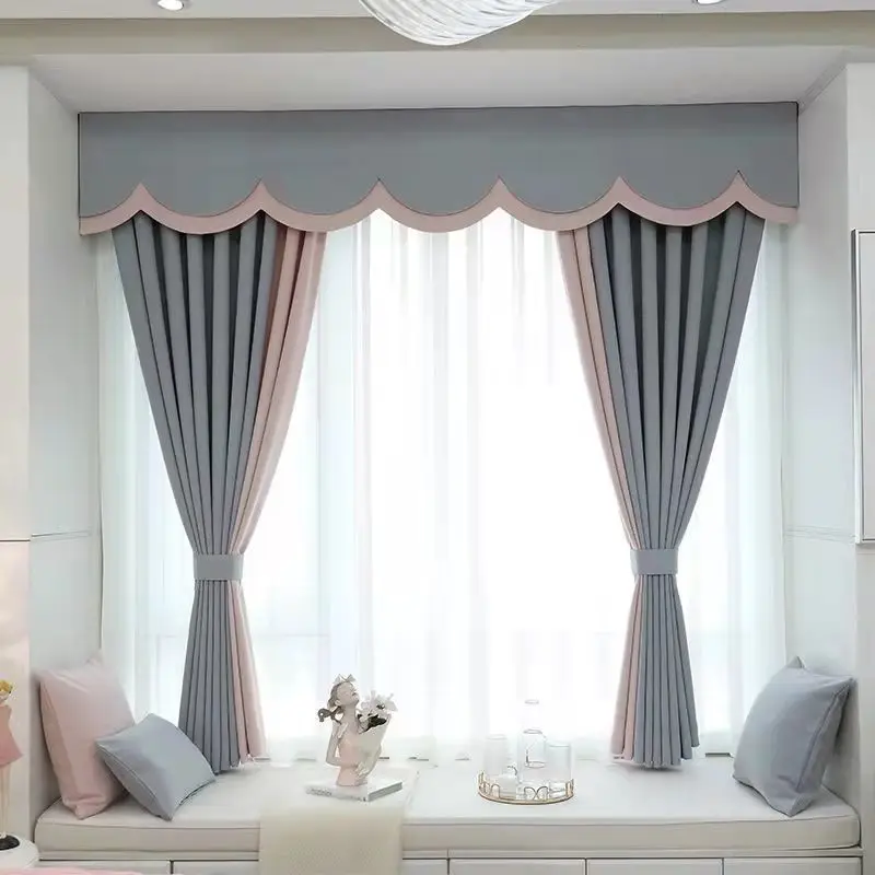 BX62 curtains custom made on-site measurement Hangzhou whole house simple living room bedroom blackout office dream blinds
BX62 curtains custom made on-site measurement Hangzhou whole house simple living room bedroom blackout office dream blinds