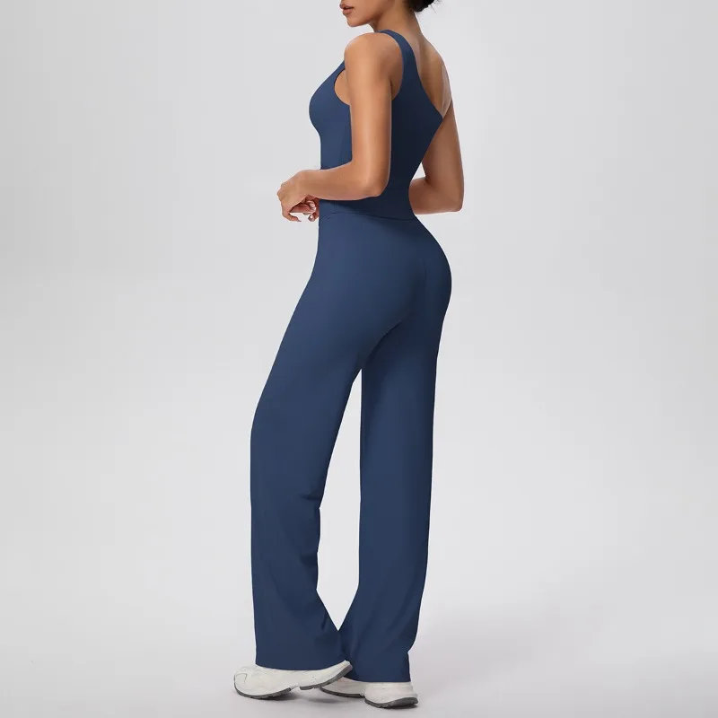 Женский комплект для йоги на одно плечо с открытой спиной, тонкий тканевый костюм персикового цвета на бедрах, подходит для бега, повседневная одежда для тренировок
Женский комплект для йоги на одно плечо с открытой спиной, тонкий тканевый костюм персикового цвета на бедрах, подходит для бега, повседневная одежда для тренировок