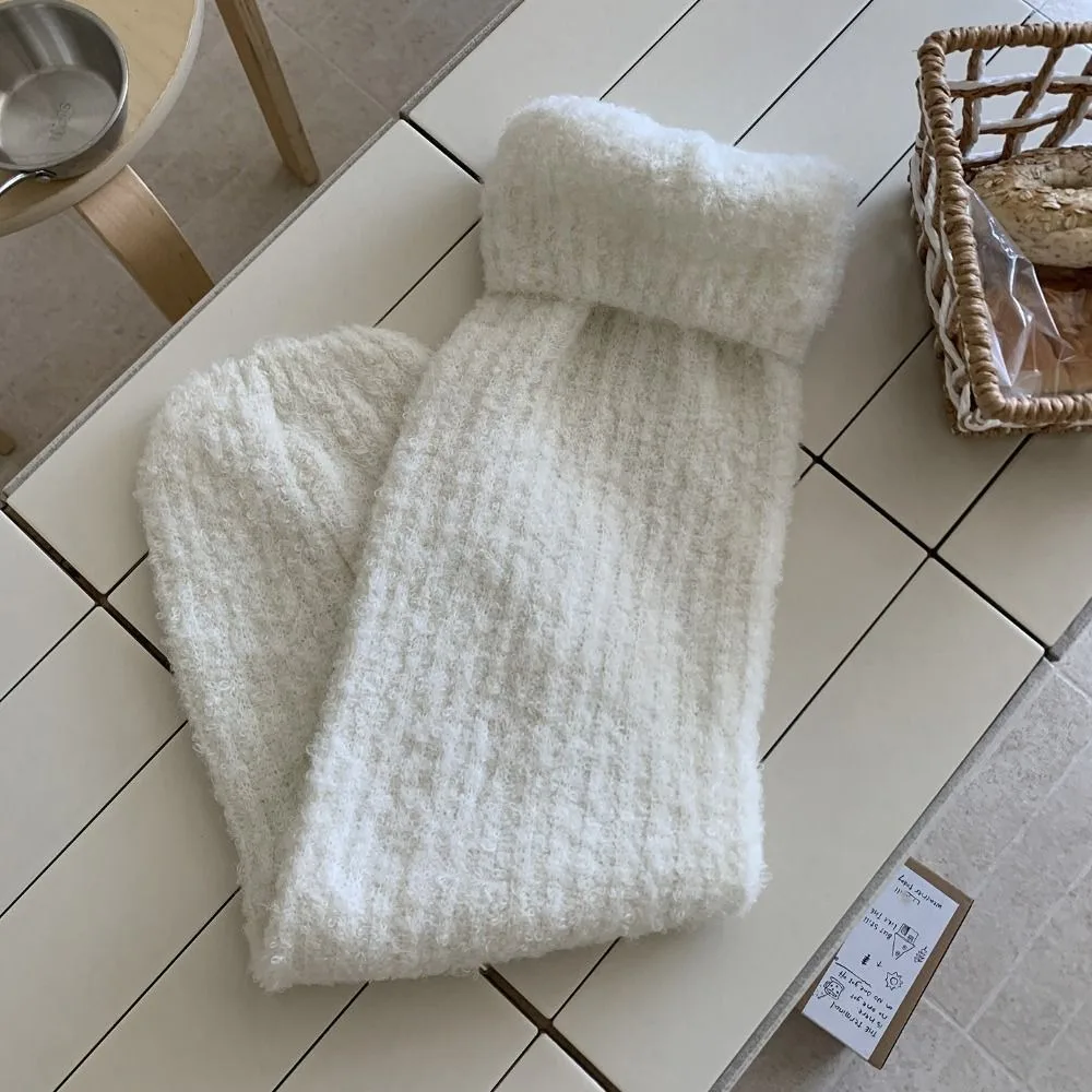Harajuku Thick Warm Winter Leg Warmers Foot Cover Y2K Plush Leg Socks Kawaii Lolita JK Kinted Leg Warmer Streetwear
Harajuku Thick Warm Winter Leg Warmers Foot Cover Y2K Plush Leg Socks Kawaii Lolita JK Kinted Leg Warmer Streetwear