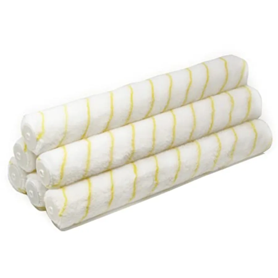 18 Inch Shedless Lint Free Paint Roller Covers with End Caps -6PK-TH10319
18 Inch Shedless Lint Free Paint Roller Covers with End Caps -6PK-TH10319