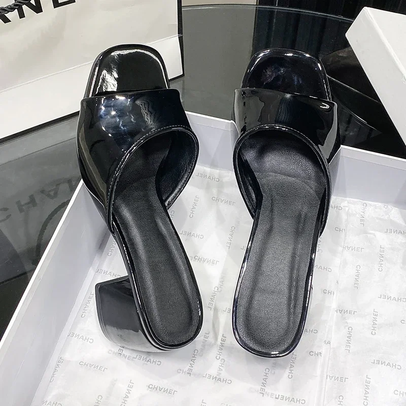 New 2024 Transparent Heels Slippers Women Summer Plus Size 40 Clear Pvc Sandals Woman Slip On High Heeled Party Shoes Muejr
New 2024 Transparent Heels Slippers Women Summer Plus Size 40 Clear Pvc Sandals Woman Slip On High Heeled Party Shoes Muejr