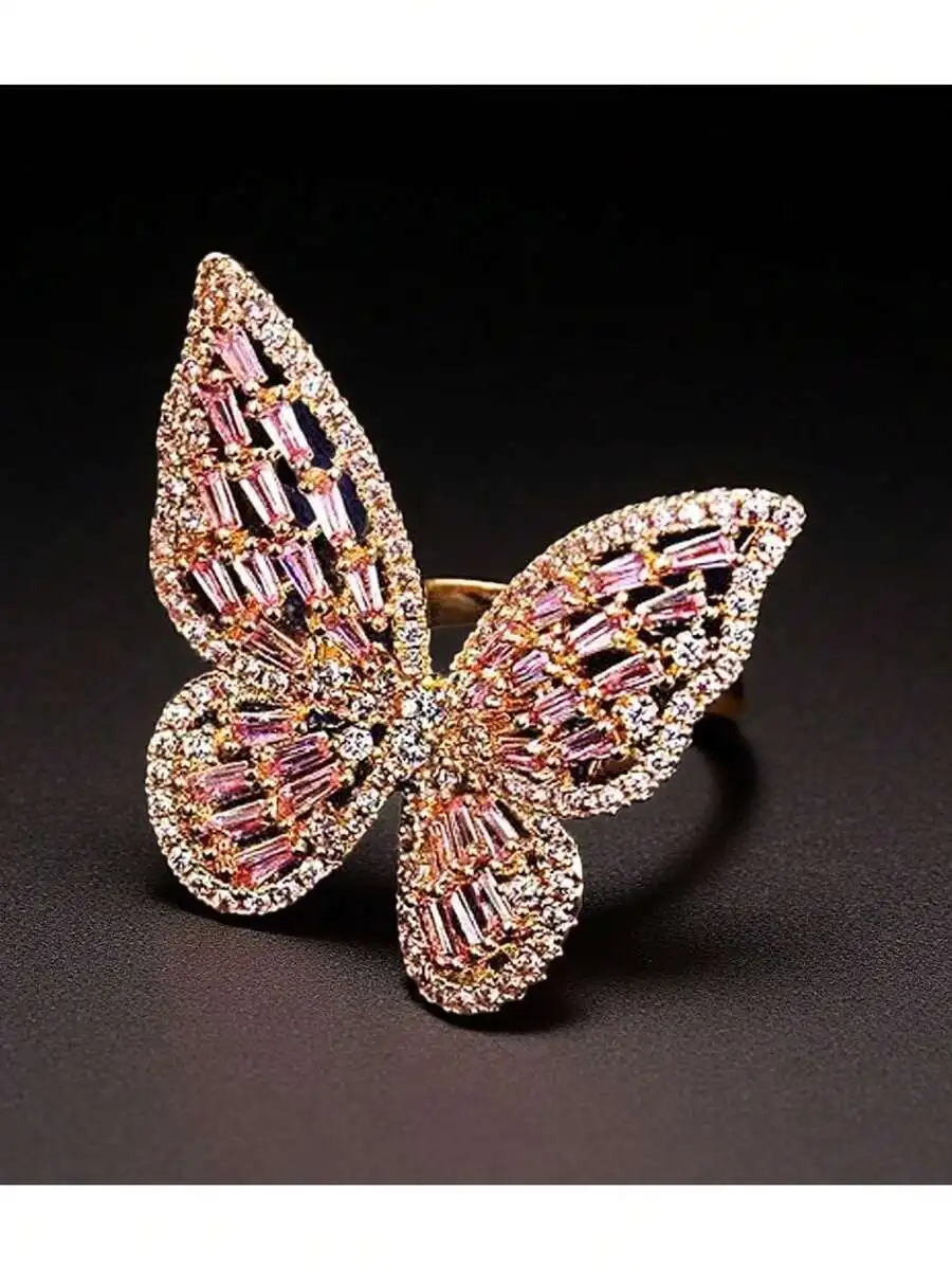 Zirconia Butterfly Knuckle Ring For Women Daily Wear
Zirconia Butterfly Knuckle Ring For Women Daily Wear