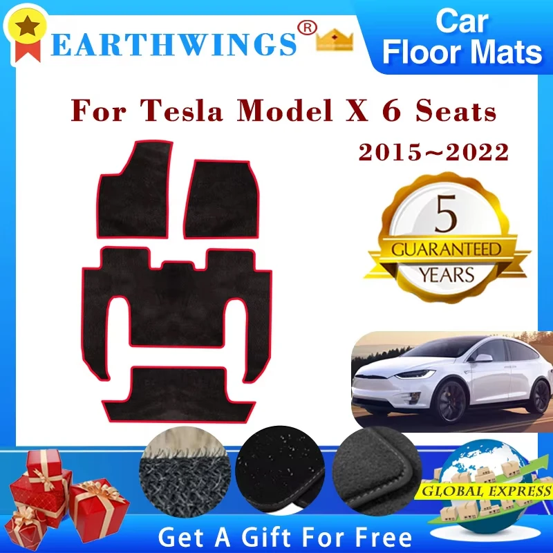 For Tesla Model X 6 Seats 2015-2022 2016 2017 AUTO Floor Mats Panel Footpads Carpets Cover Foot Pads Car Interior Accessories
For Tesla Model X 6 Seats 2015-2022 2016 2017 AUTO Floor Mats Panel Footpads Carpets Cover Foot Pads Car Interior Accessories