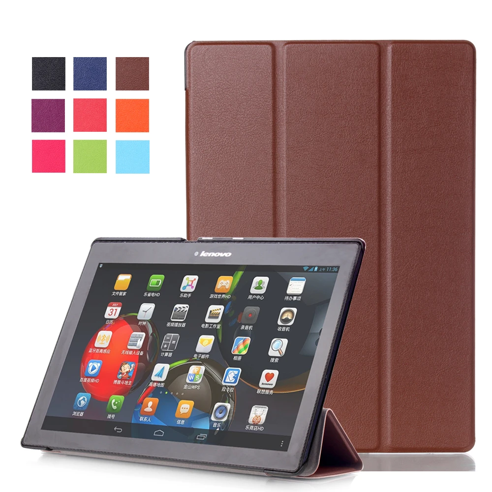 Folding Flip For Lenovo A10-30F TB2 X30L X30F Tablet 10.1 Case Stand Leather Cover Case For Lenovo Tab 2 A10-30 Smart Case Cover
Folding Flip For Lenovo A10-30F TB2 X30L X30F Tablet 10.1 Case Stand Leather Cover Case For Lenovo Tab 2 A10-30 Smart Case Cover