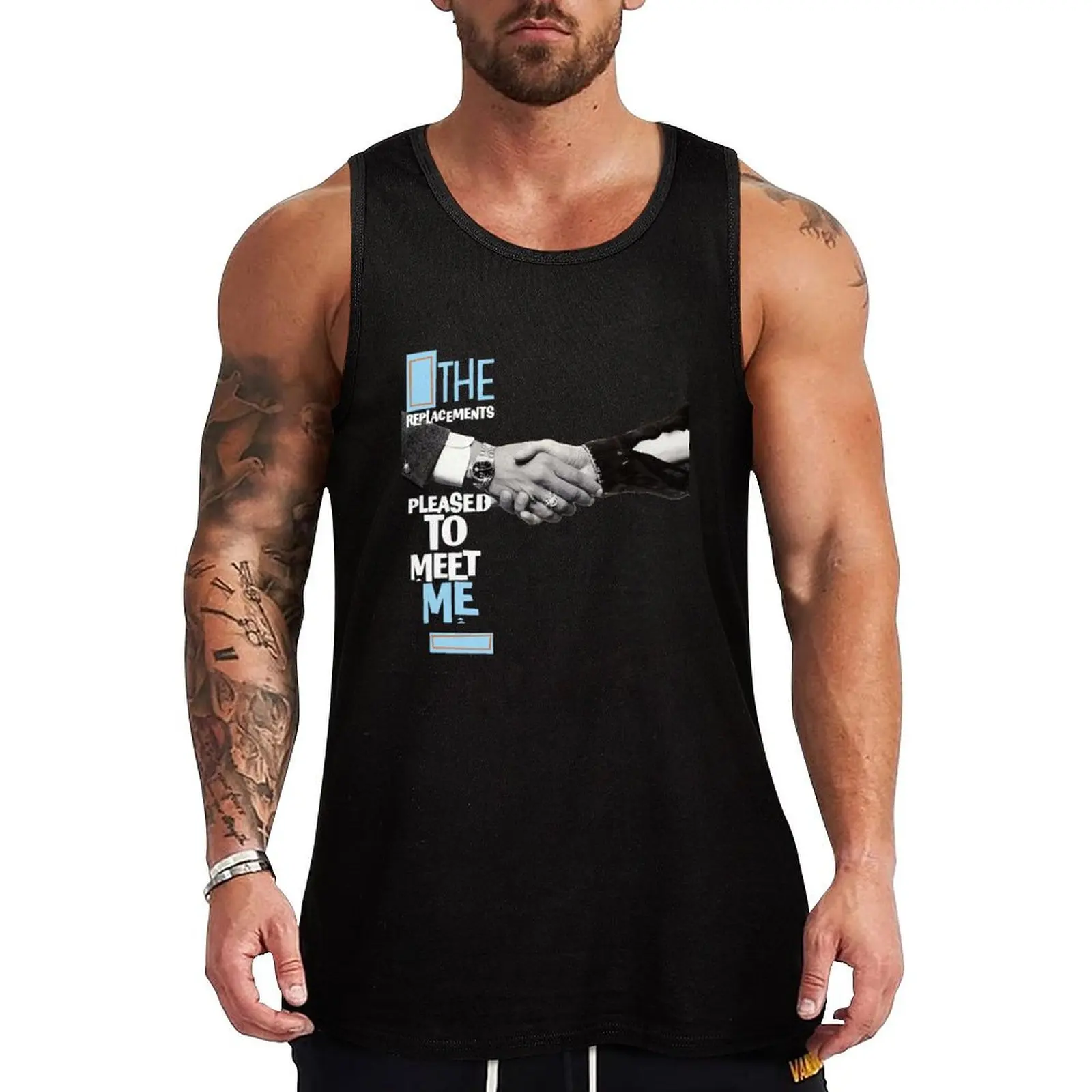 The Replacements - Pleased to Meet Me Essential Tank Top Sweat Wicking Tank Top Gym Workout Quick Dry Shirt
The Replacements - Pleased to Meet Me Essential Tank Top Sweat Wicking Tank Top Gym Workout Quick Dry Shirt