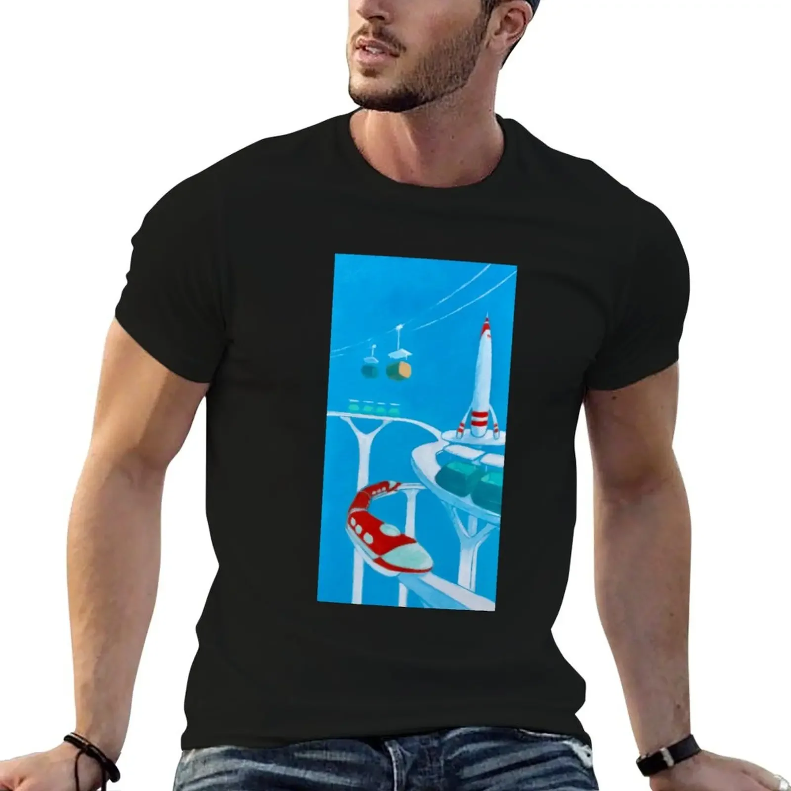 Transit of Tomorrow - Monorail, Rocket, Skyway T-Shirt shirts graphic graphic shirts men graphic t shirts
Transit of Tomorrow - Monorail, Rocket, Skyway T-Shirt shirts graphic graphic shirts men graphic t shirts