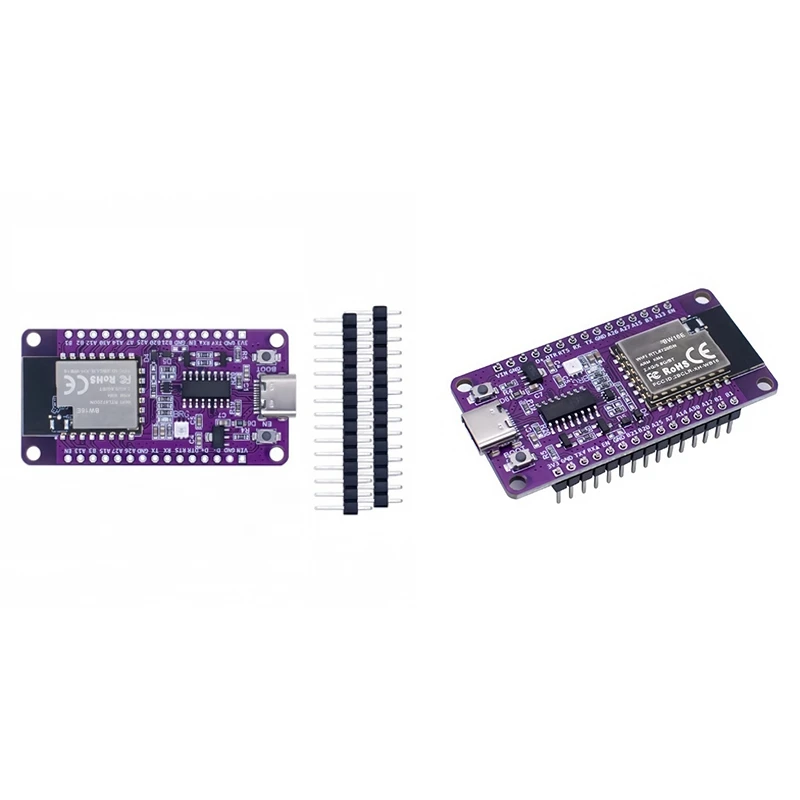 RTL8720DN Dual-Band Wifi Bluetooth BLE Module NICEMCU BW16 Development Board Onboard Antenna,
RTL8720DN Dual-Band Wifi Bluetooth BLE Module NICEMCU BW16 Development Board Onboard Antenna,
