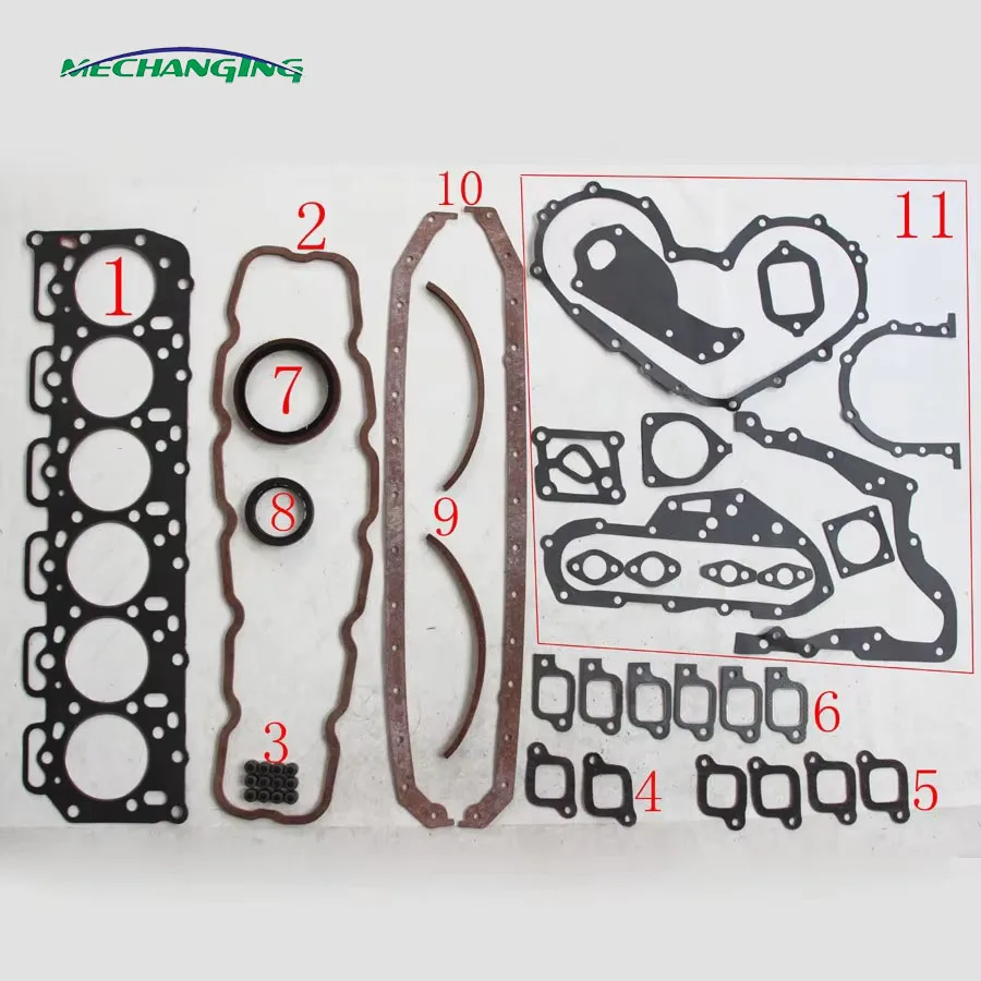 For MAZDA TRUCK T4100 WEX 4.1 YA ZB Engine Rebuilding Kits Engine Parts Engine Gasket 03304-99-100
For MAZDA TRUCK T4100 WEX 4.1 YA ZB Engine Rebuilding Kits Engine Parts Engine Gasket 03304-99-100