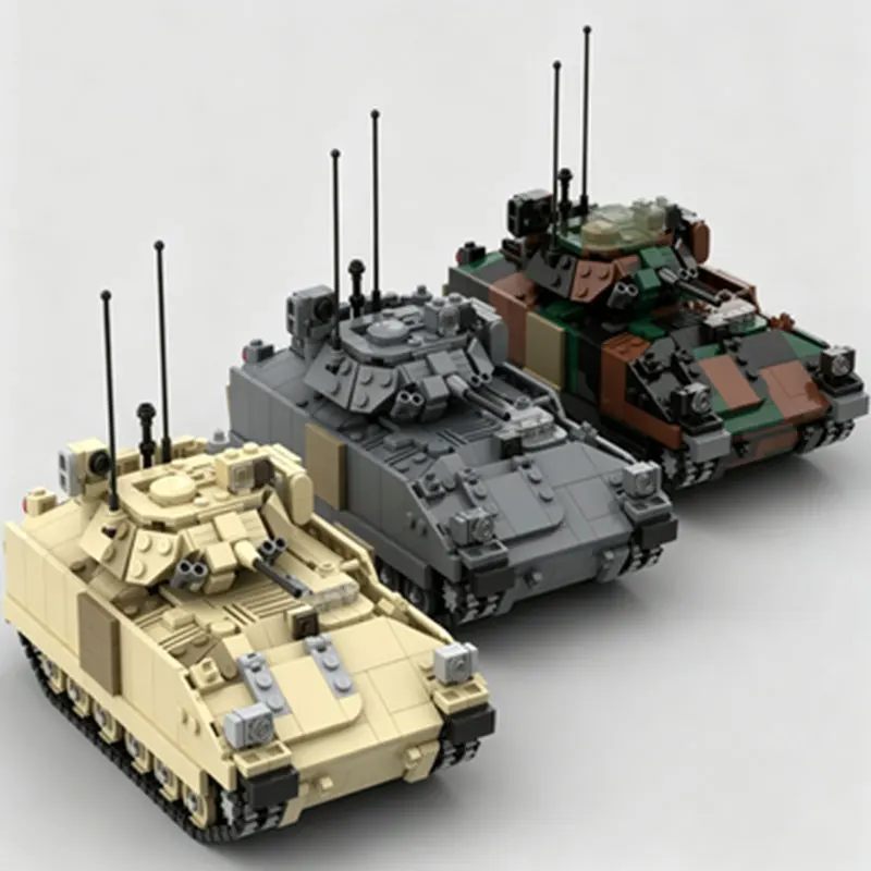 MOC Tank Desert Camouflage Gray Apricot Yellow Small Particle Assembly Building Blocks Desktop Ornament Gift Boy Toy Model 964pc
MOC Tank Desert Camouflage Gray Apricot Yellow Small Particle Assembly Building Blocks Desktop Ornament Gift Boy Toy Model 964pc