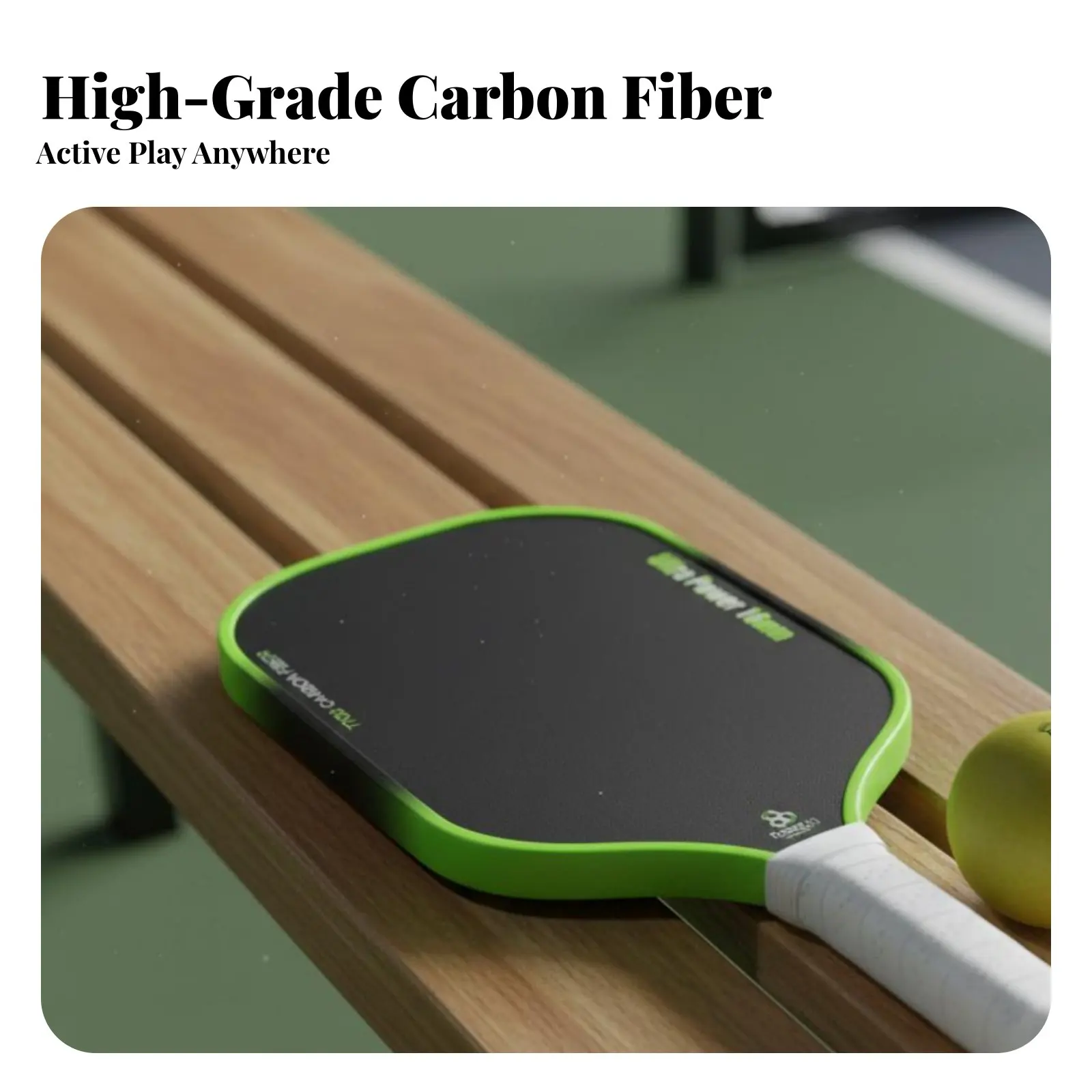 Carbon Fiber Pickle Sphere Paddle High Rotation High-Grade Carbon Fiber Pickle Sphere Paddle Sports Equipment Comfortable
Carbon Fiber Pickle Sphere Paddle High Rotation High-Grade Carbon Fiber Pickle Sphere Paddle Sports Equipment Comfortable