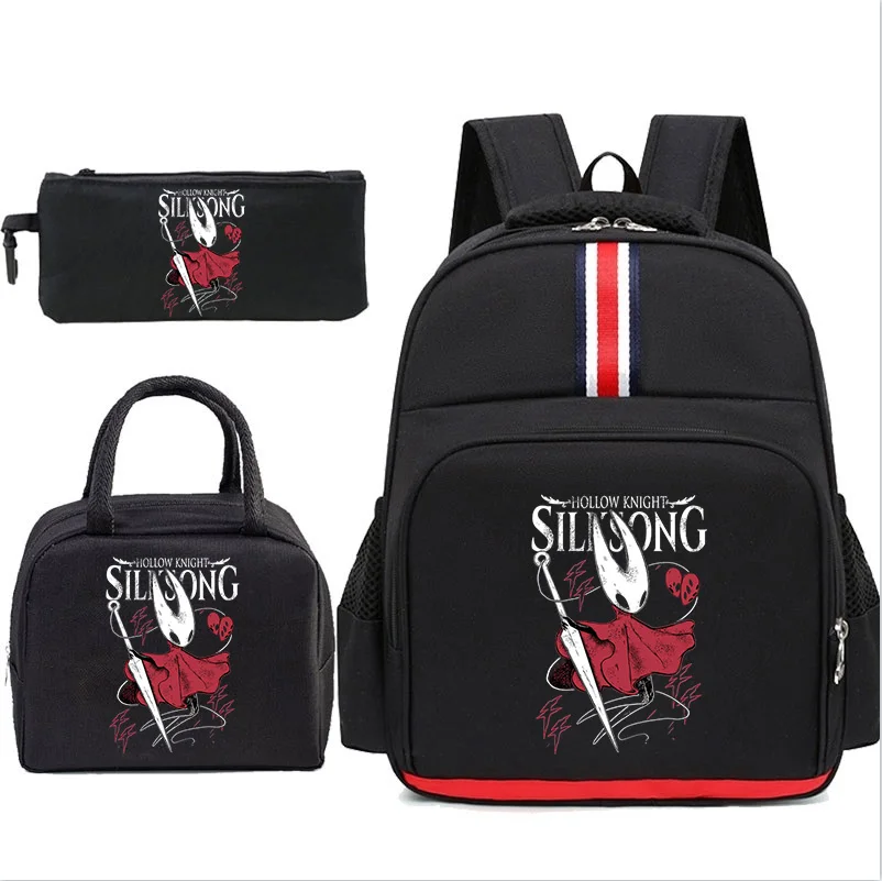 Hollow Knight Silksong Print Backpack Students Daily Schoolbag 3pcs Set Fashion Children Backpack Girls Cute Bookbag Fans Gift
Hollow Knight Silksong Print Backpack Students Daily Schoolbag 3pcs Set Fashion Children Backpack Girls Cute Bookbag Fans Gift
