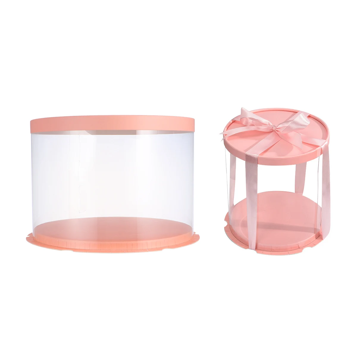 Plastic Cake Box Round Cake Packaging Boxes Transparent Organizer for Home Dessert Shop (Pink, Single-layer) (8inch)
Plastic Cake Box Round Cake Packaging Boxes Transparent Organizer for Home Dessert Shop (Pink, Single-layer) (8inch)