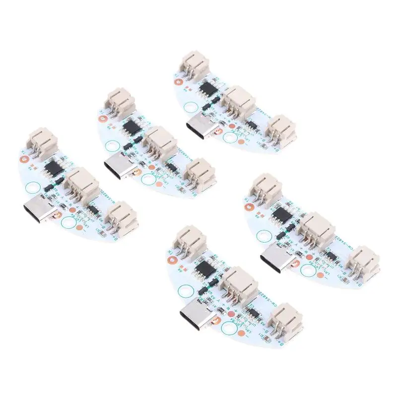 5Pcs Type-C LED Charging Touch 3-Gear Stepless Dimming Control Board Welding-Free PH2.0 Ports For DC3.7V 5V Strip Lamp Plate
5Pcs Type-C LED Charging Touch 3-Gear Stepless Dimming Control Board Welding-Free PH2.0 Ports For DC3.7V 5V Strip Lamp Plate