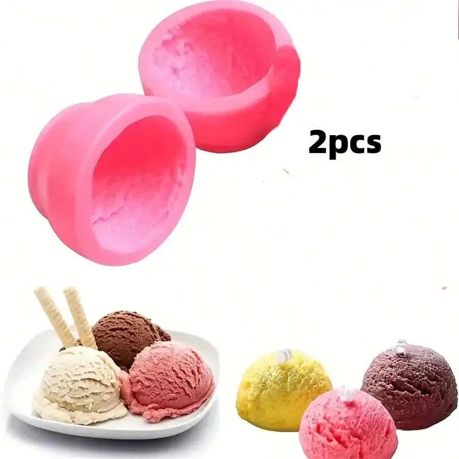 2-Piece Ice Cream Scoop Mold, Ice Cream Mold, Household And Kitchen Supplies, Suitable For Most Places.
2-Piece Ice Cream Scoop Mold, Ice Cream Mold, Household And Kitchen Supplies, Suitable For Most Places.
