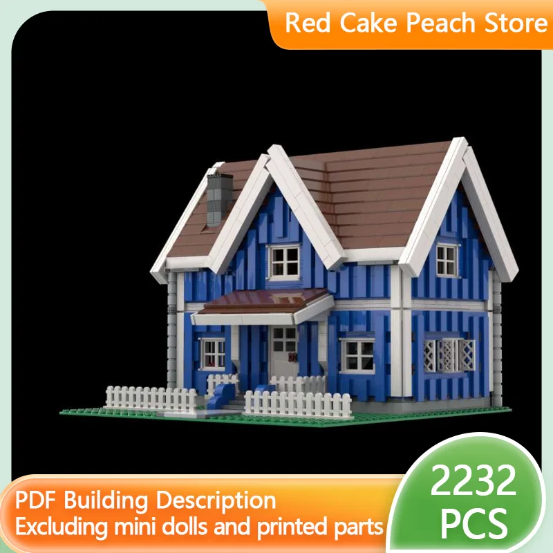 Городской вид на улицу, модель MOC, строительные кирпичи, Швеция, синий дом, модульная технология, детские праздничные подарки, сборные игрушки, костюм
Городской вид на улицу, модель MOC, строительные кирпичи, Швеция, синий дом, модульная технология, детские праздничные подарки, сборные игрушки, костюм