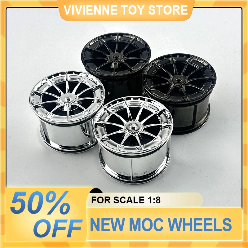 CADA Tyre Plating Metal Wheel Hub Compatible With LEGO MOC 1:8 Car 42083 42115 42056 Building Technology Accessories Blocks Toy 
CADA Tyre Plating Metal Wheel Hub Compatible With LEGO MOC 1:8 Car 42083 42115 42056 Building Technology Accessories Blocks Toy