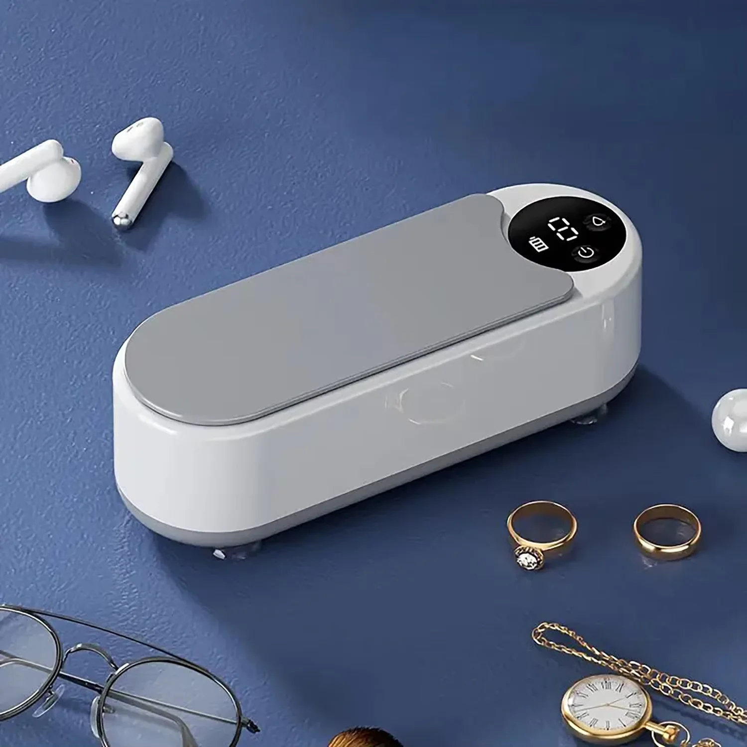 1PC Glasses Cleaner - Portable USB Charging Vibration Deep Cleaning Glasses and Jewelry Cleaning Machine, Suitable for Glasses,
1PC Glasses Cleaner - Portable USB Charging Vibration Deep Cleaning Glasses and Jewelry Cleaning Machine, Suitable for Glasses,