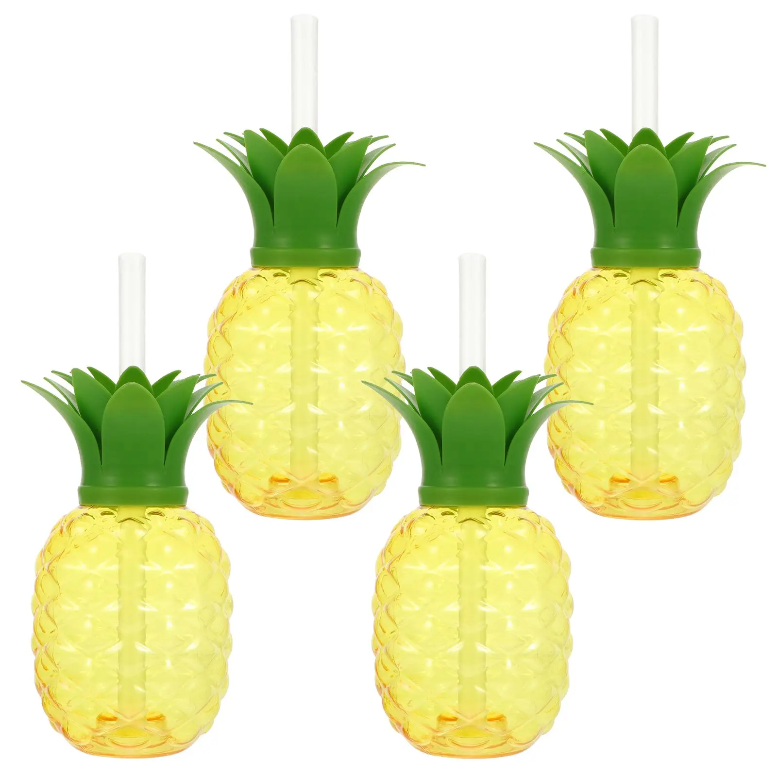 4pcs Pineapple Cups Summer Fruit Party Hawaiian Drinks Straws Lids Beach Luau BBQ Reusable Plastic Decorations
4pcs Pineapple Cups Summer Fruit Party Hawaiian Drinks Straws Lids Beach Luau BBQ Reusable Plastic Decorations