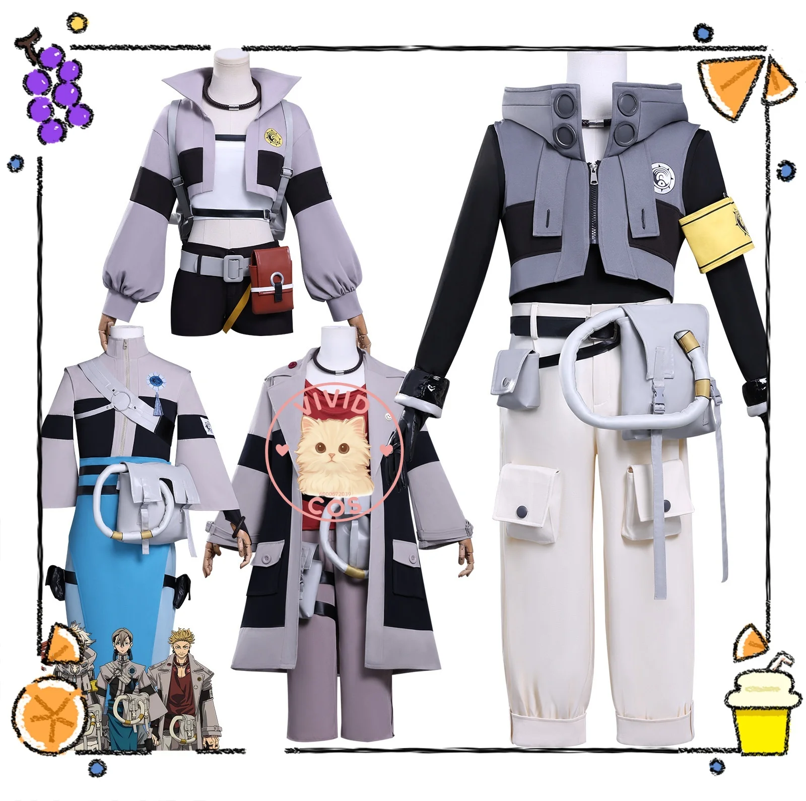 Haiboku Senki Rude Zanka Riyu Enji Two-dimensional Anime Role-playing Outfit Cosplay Costume Complete Anime Clothing Collection
Haiboku Senki Rude Zanka Riyu Enji Two-dimensional Anime Role-playing Outfit Cosplay Costume Complete Anime Clothing Collection