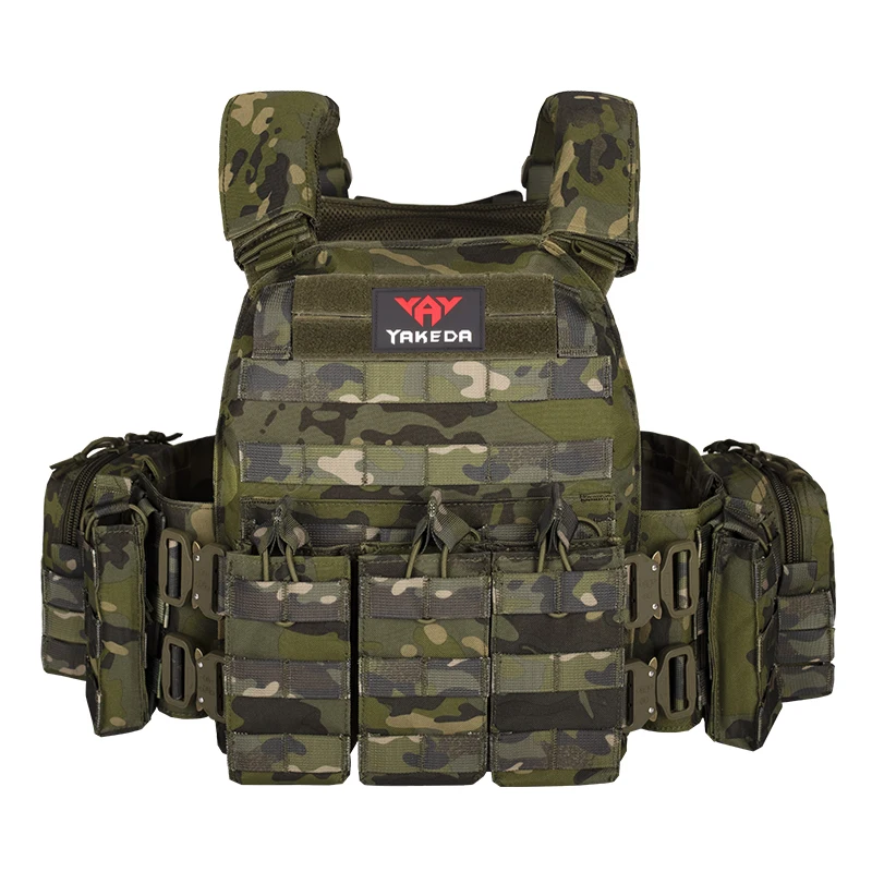 Training Vest Plate Carrier Molle System Quick Release Buckle Camouflage Chaleco Tactico Tactical Vest
Training Vest Plate Carrier Molle System Quick Release Buckle Camouflage Chaleco Tactico Tactical Vest