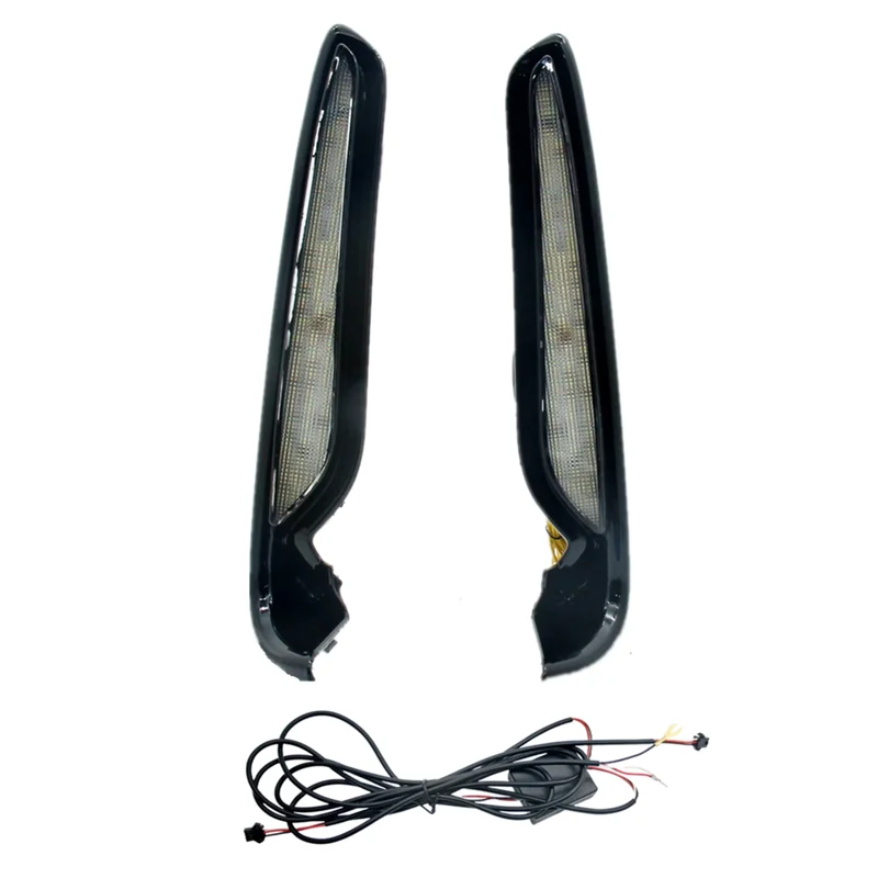 Классические дневные ходовые огни для Honda Civic Type R 2023 2024, светодиодные противотуманные фары DRL с янтарным указателем поворота, синий ночник
Классические дневные ходовые огни для Honda Civic Type R 2023 2024, светодиодные противотуманные фары DRL с янтарным указателем поворота, синий ночник