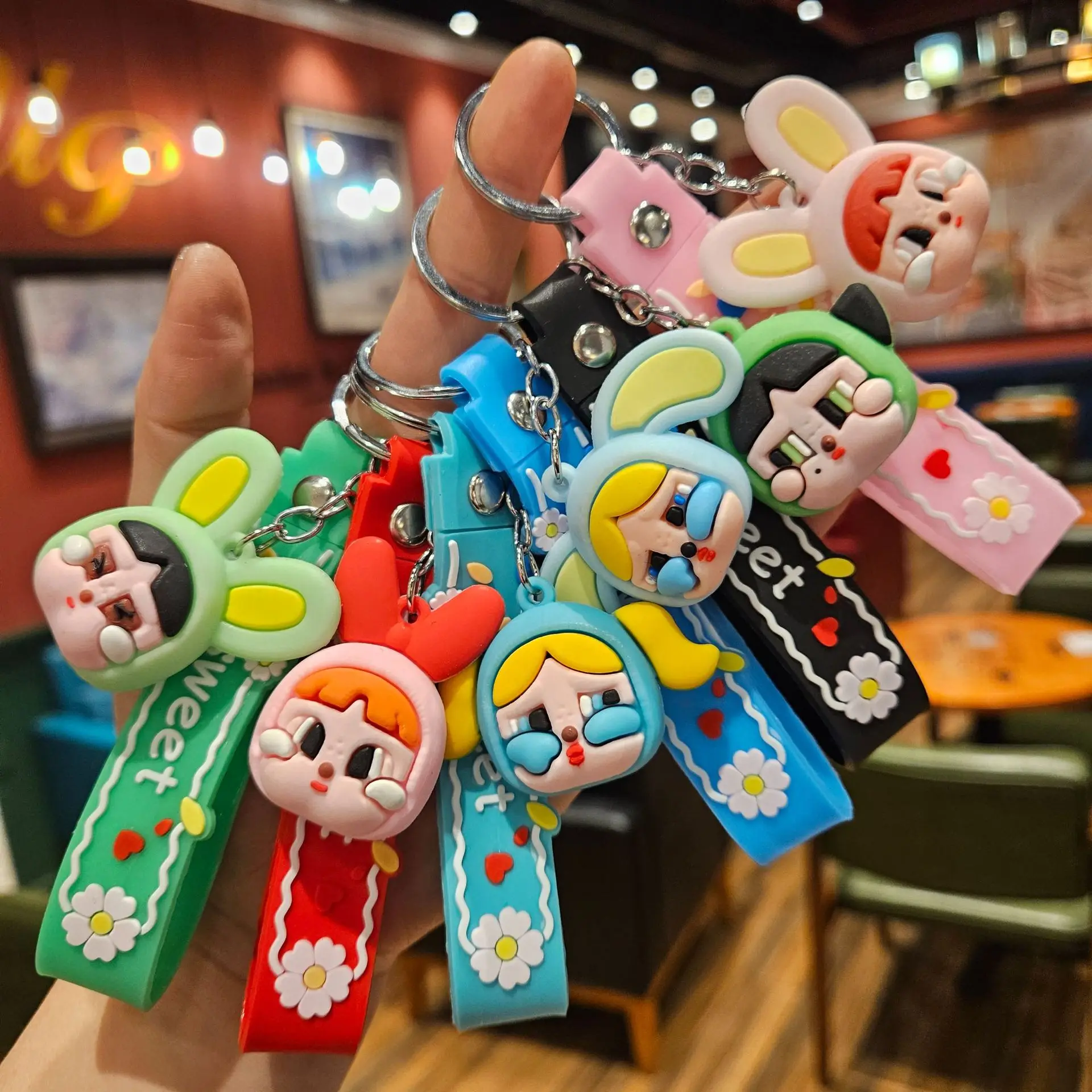 1pcs Crybaby Plush Keychain Cartoon Creative PVC Three-dimensional Doll Schoolbag Decor Car Key Chain Women and Men Gifts
1pcs Crybaby Plush Keychain Cartoon Creative PVC Three-dimensional Doll Schoolbag Decor Car Key Chain Women and Men Gifts