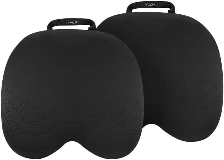 Type S Gel Seat Cushion 2 Pack, Memory Foam for Office Chair and Car, Pain Relief for Tailbone Sciatica Back, Portable Washable
Type S Gel Seat Cushion 2 Pack, Memory Foam for Office Chair and Car, Pain Relief for Tailbone Sciatica Back, Portable Washable