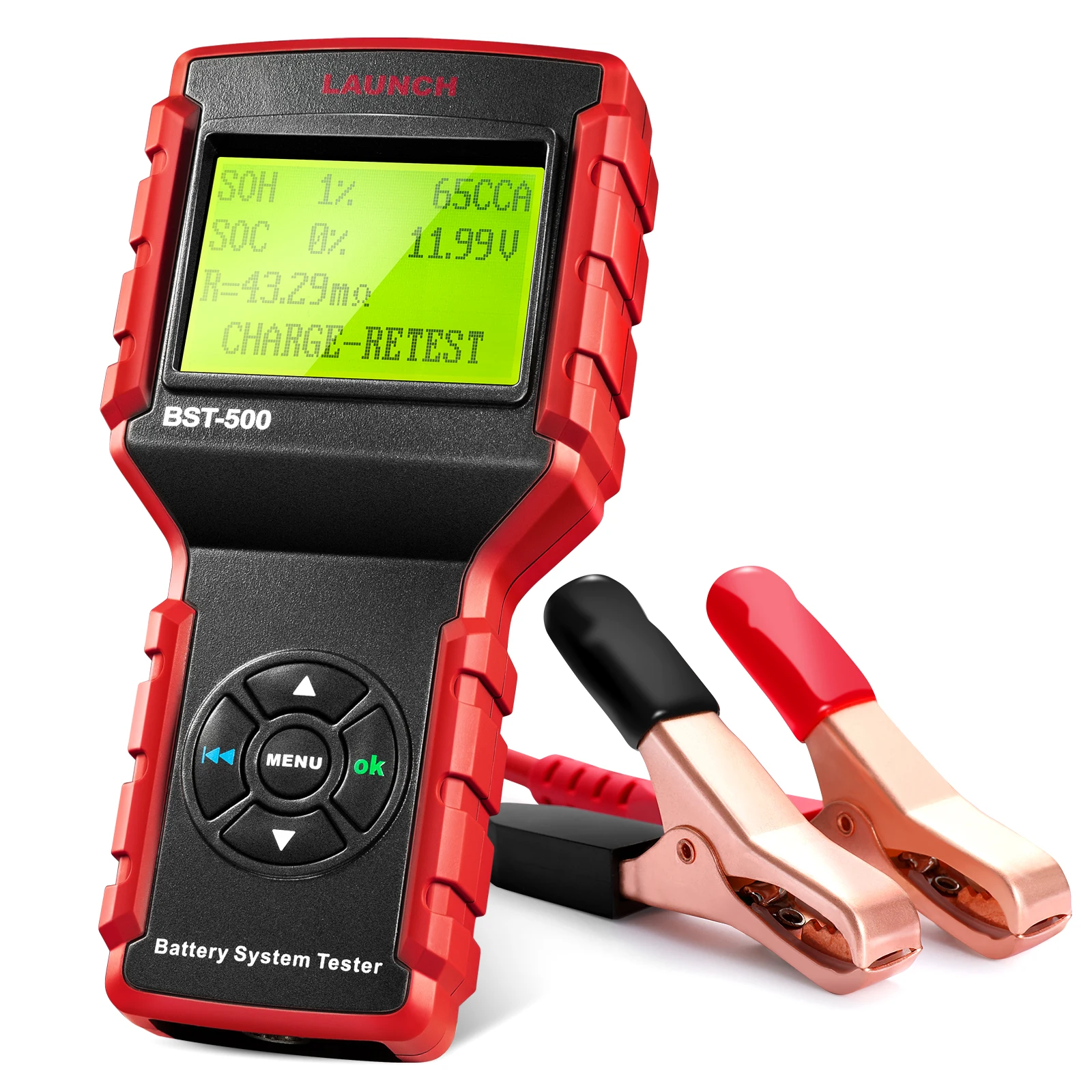 Launch Good Quality Digital Battery Tester 12V Battery Capacity Tester Car Battery Analyzer BST-500
Launch Good Quality Digital Battery Tester 12V Battery Capacity Tester Car Battery Analyzer BST-500