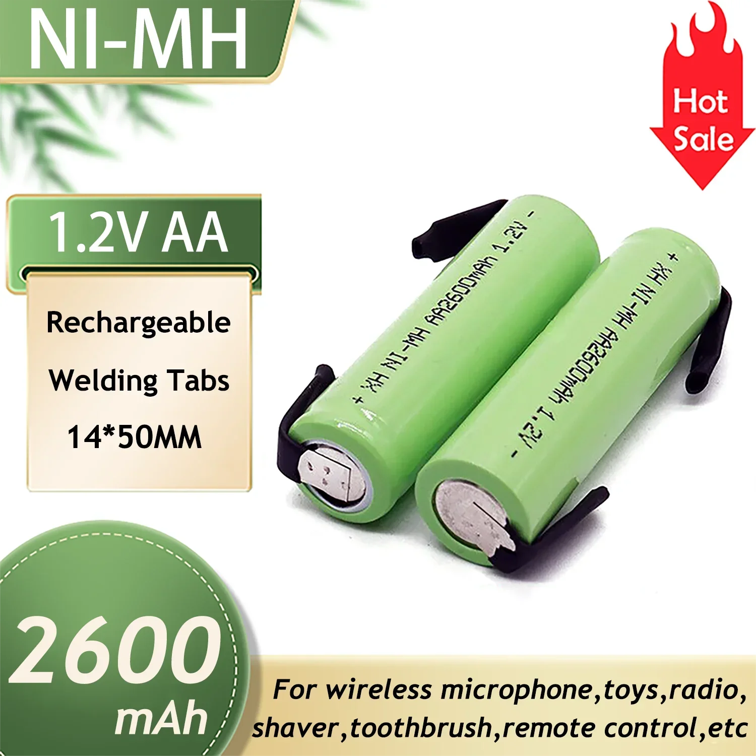 1,2 V AA Akku 2600mah NI-MH Zelle Grün Shell Mit Schweißen Tabs Für Philips Elektrische Rasierer Rasierer Zahnbürste
1,2 V AA Akku 2600mah NI-MH Zelle Grün Shell Mit Schweißen Tabs Für Philips Elektrische Rasierer Rasierer Zahnbürste