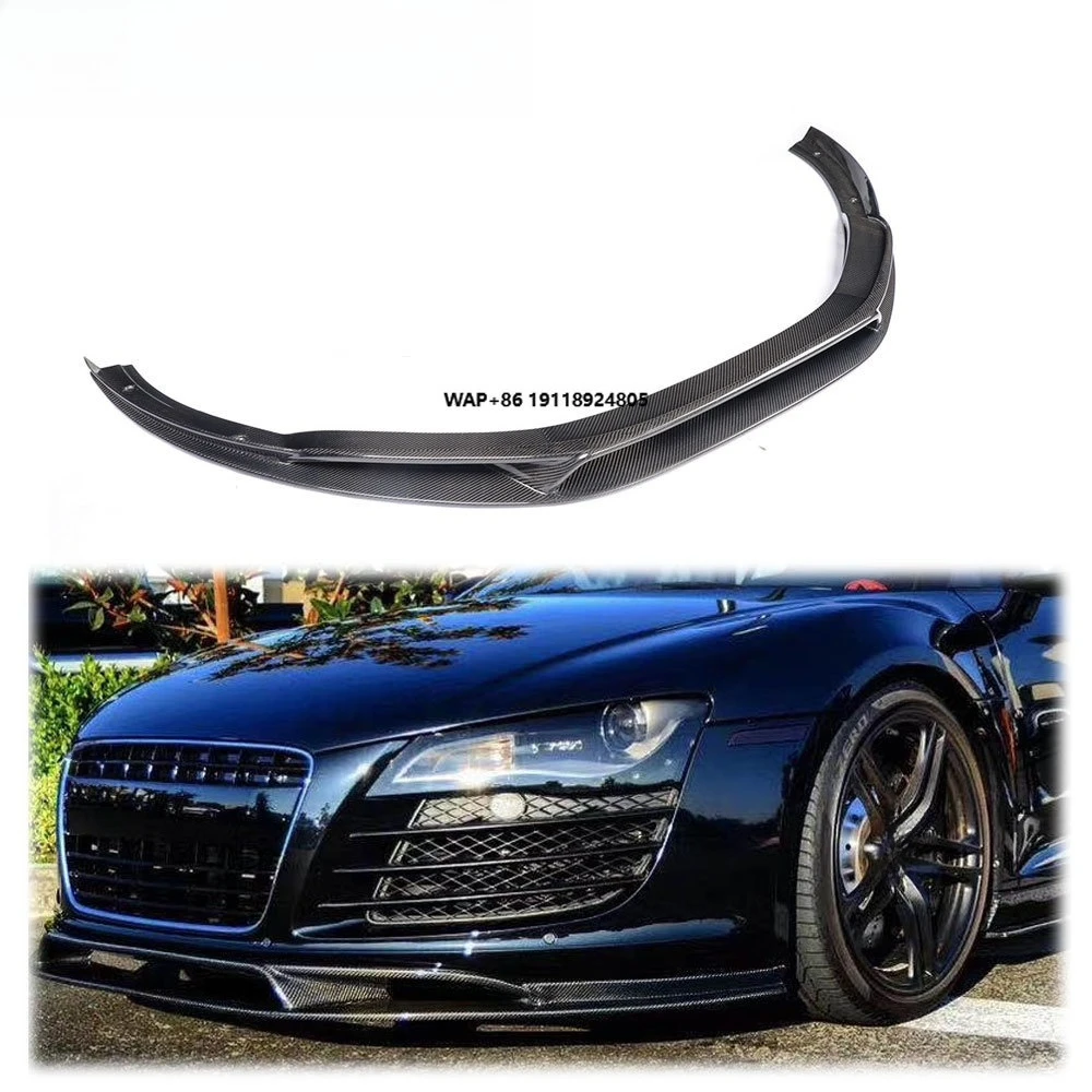 Carbon Fiber Front Bumper Lip Spoiler Splitters for R8 GT V8 V10 2008-2015(Fits:R8)
Carbon Fiber Front Bumper Lip Spoiler Splitters for R8 GT V8 V10 2008-2015(Fits:R8)