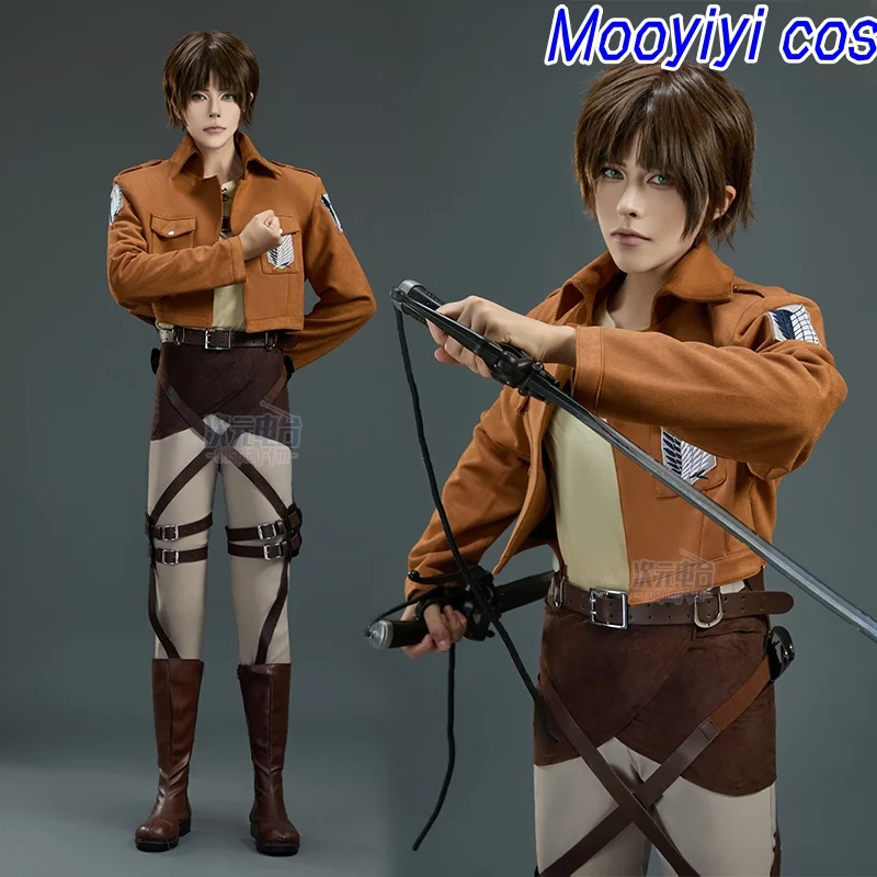 Mooyiyi cos Game Eren Jaeger Cosplay costume Halloween Christmas Role Playing Party Comic S-XL handsome Cosplay costume
Mooyiyi cos Game Eren Jaeger Cosplay costume Halloween Christmas Role Playing Party Comic S-XL handsome Cosplay costume