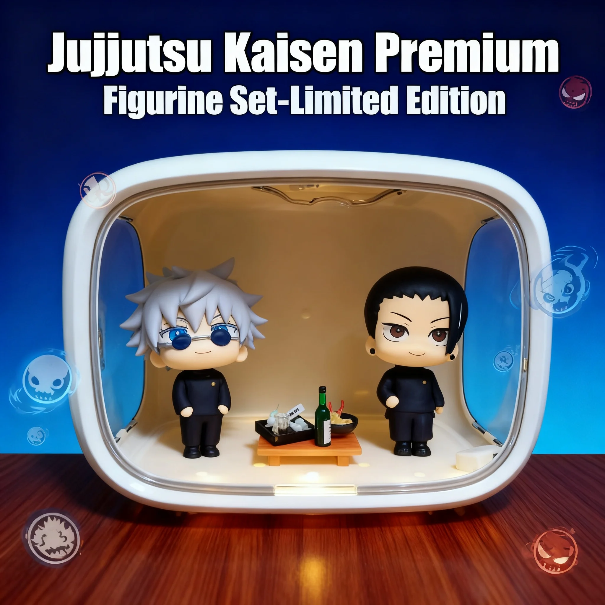 Chinese LK Five Jujutsu Kaisen Satoru Gojo Geto Suguru Itadori Yuji Kugisaki Nobara Zenin Maki Model
Chinese LK Five Jujutsu Kaisen Satoru Gojo Geto Suguru Itadori Yuji Kugisaki Nobara Zenin Maki Model